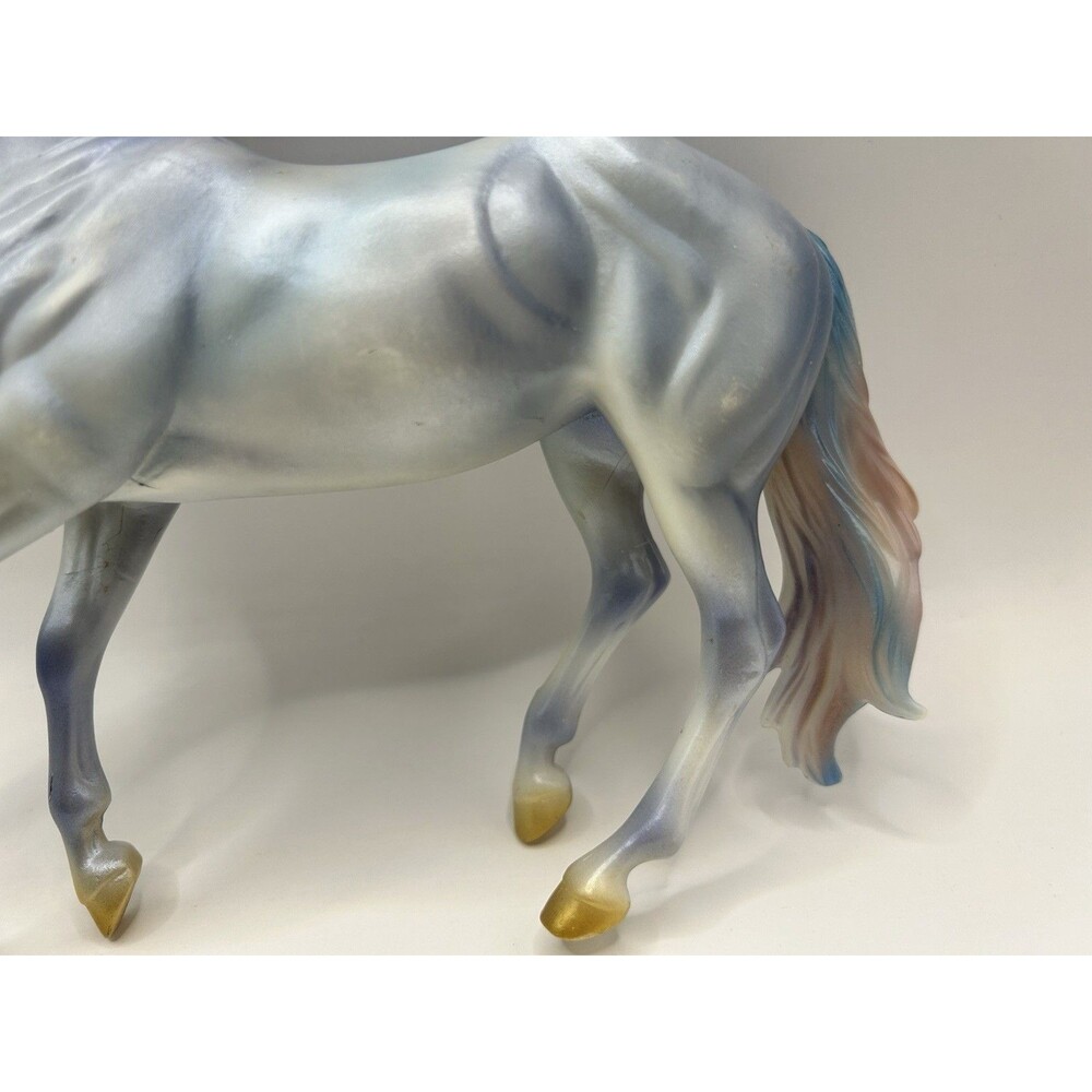 Breyer Paddock Pals Scented Green Unicorn + Serendipity Magical Unicorn Lot Of 2 - Picture 7 of 16